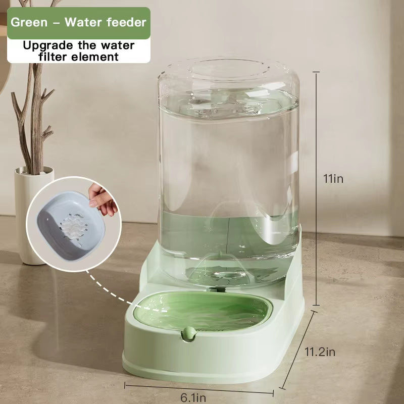 Madden Automatic Pet Feeding Water Dispenser Cat Water Dispenser Large Capacity for Dog Bowl Cat Bowl Pet Feeding Basin