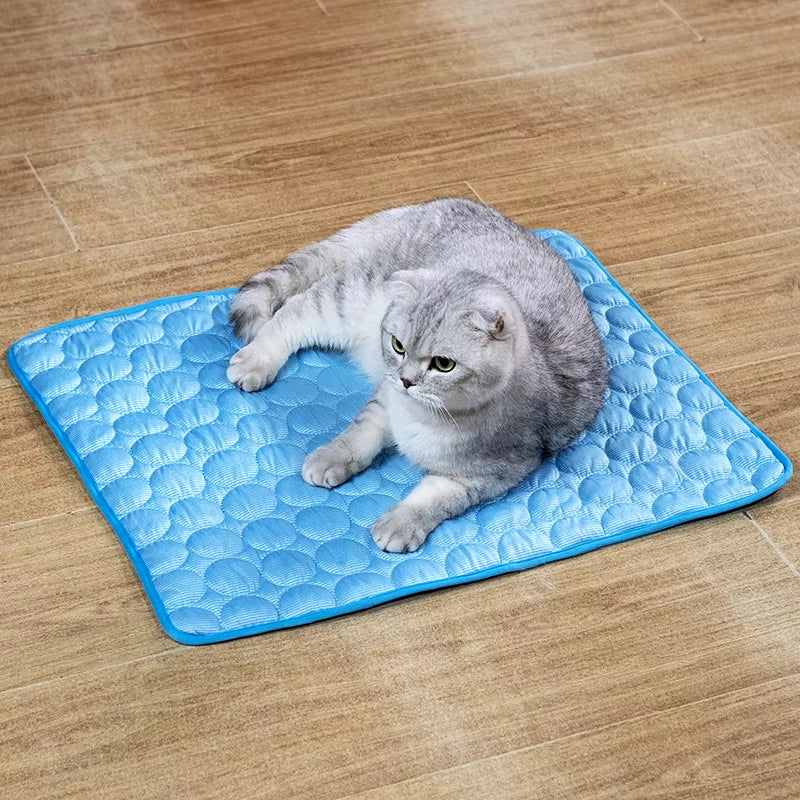 Dog Cooling Mat Summer Pad Pet Mat Bed for Dogs Cat Blanket Sofa Breathable Summer Washable Pet Supplies Accessories