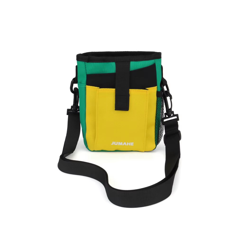 Fashion Pet Training Shoulder Bag Dog Snack Pocket Portable Pet Poop Pouch Outdoor Storage Supplies Large Capacity