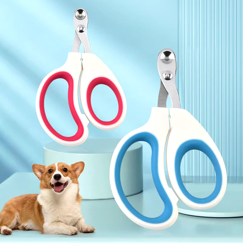 Circular Hole Cat Nail Scissors Professional Pet Dog Nail Clippers Toe Claw Trimmer Pet Grooming Supplies Products for Small Dog