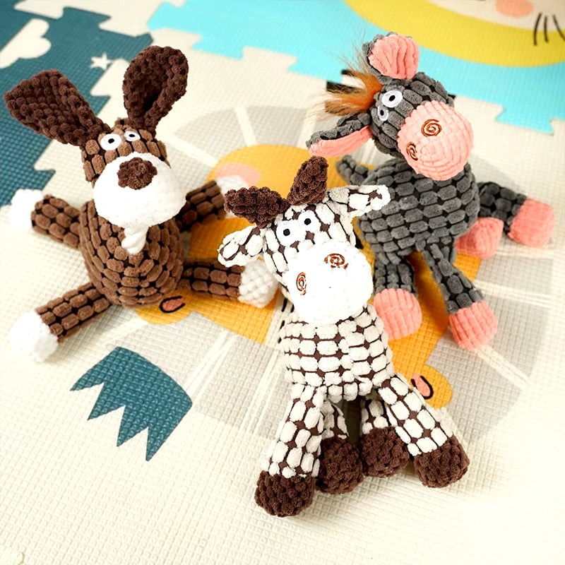 New Fun Plush Vocal Dog Toys, Plush Dog Toys, Durable Dog Toys for Intense Chewing, Dog Chew Toys, Boring Interactive Dog Toys