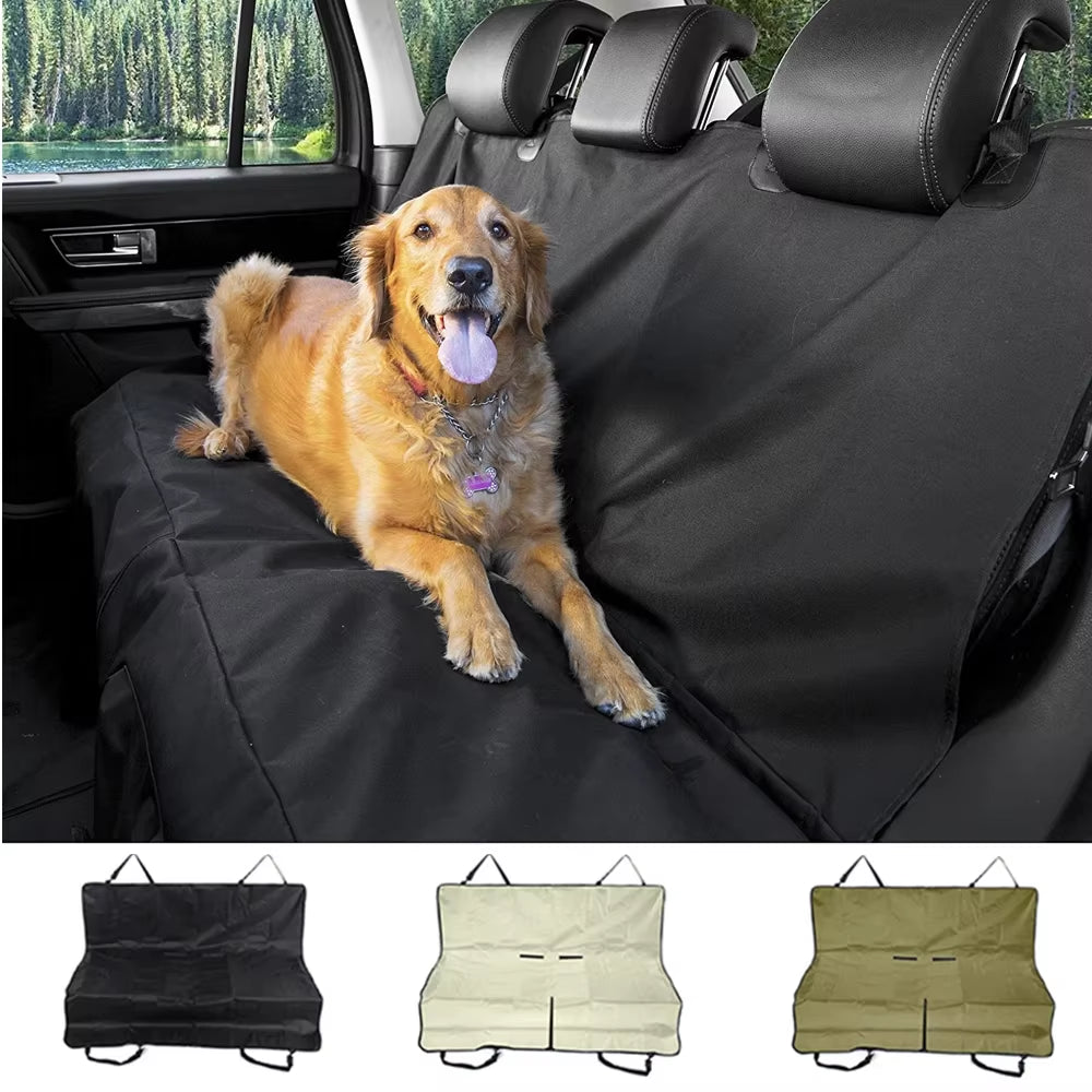 Dog Car Seat Cover Waterproof Pet Travel Dog Carrier Hammock Car Rear Back Seat Protector Mat Safety Carrier for Dogs