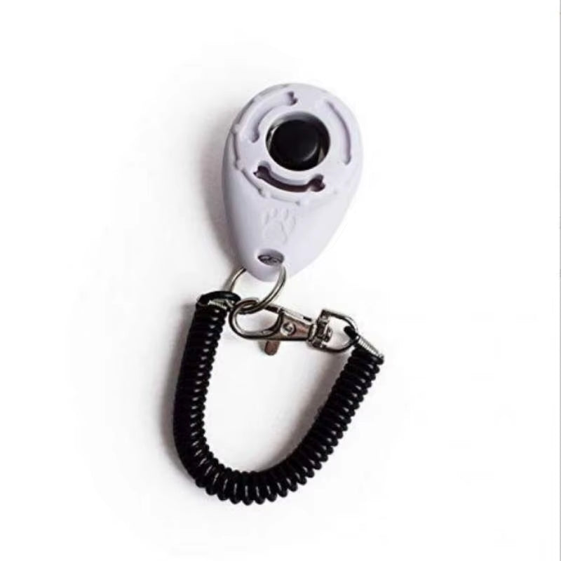 Piece Pet Cat Dog Training Clicker Pet Obedient Whistle Adjustable Wrist Strap Sound Key Chain Household Pet Supplies