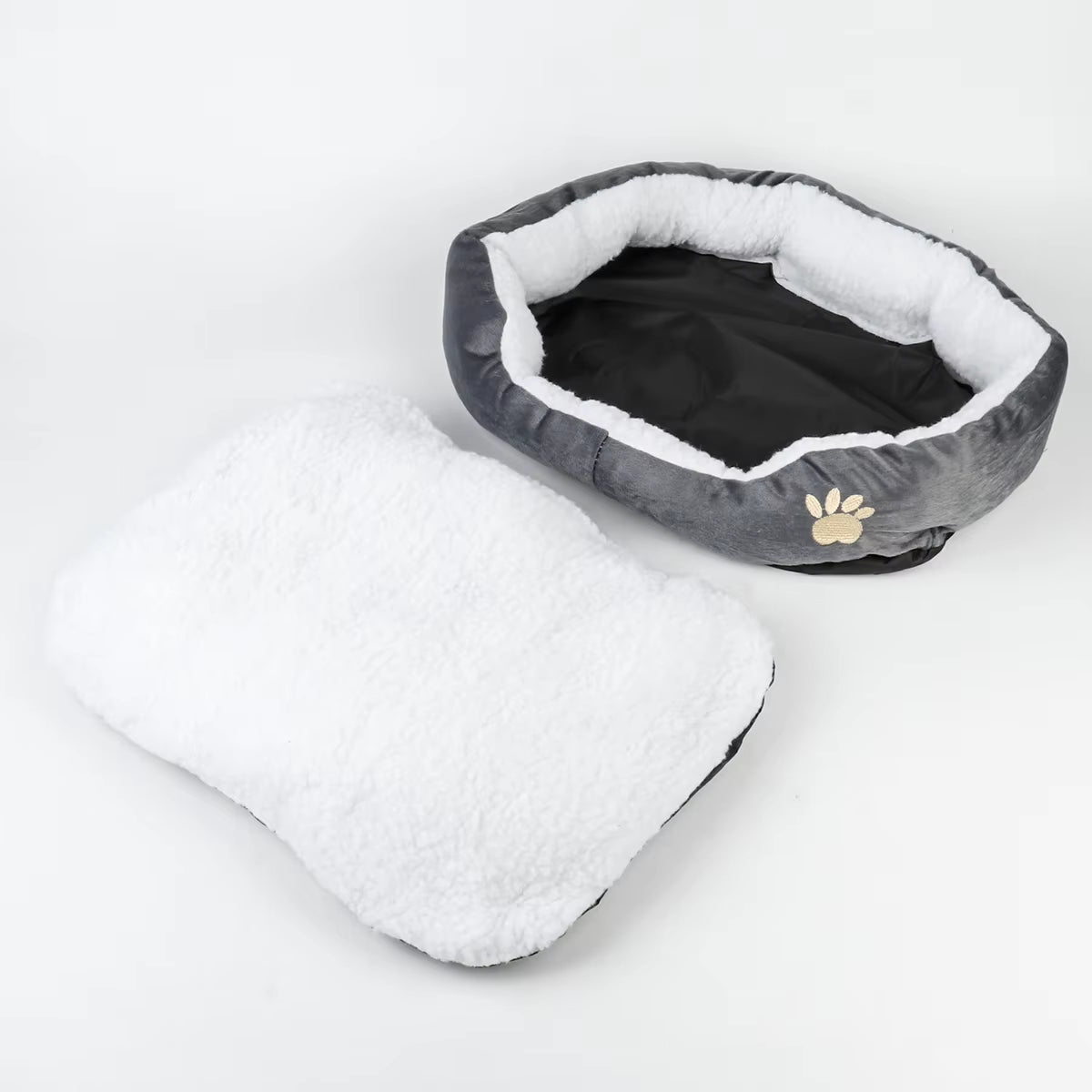 Dog Bed Cat Bed Pet Beds with Thickened PP Cotton Dog Cave Bed and Sofasuitable for Small Puppy Cat Bed